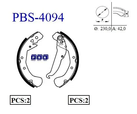 KAMPANA PABUÇLU BALATA PBS 4094