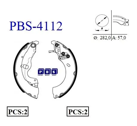 KAMPANA PABUÇLU BALATA PBS 4112