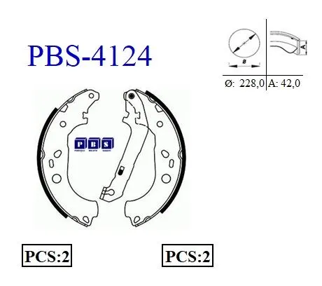 KAMPANA PABUÇLU BALATA PBS 4124