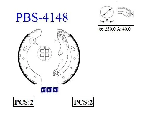 KAMPANA PABUÇLU BALATA PBS 4148