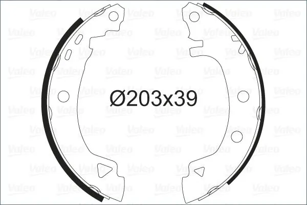 KAMPANA PABUÇLU BALATA VALEO 562041