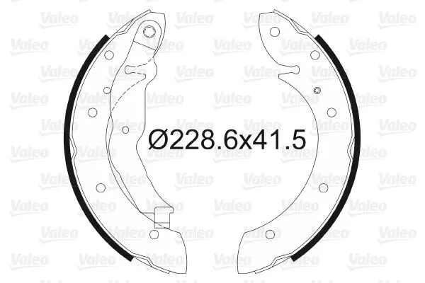 KAMPANA PABUÇLU BALATA VALEO 562551