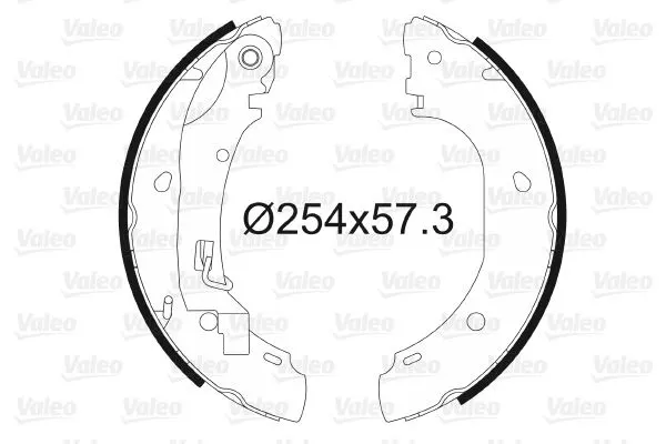 KAMPANA PABUÇLU BALATA VALEO 564025