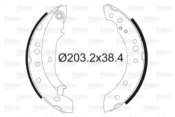 KAMPANA PABUÇLU BALATA VALEO 564105