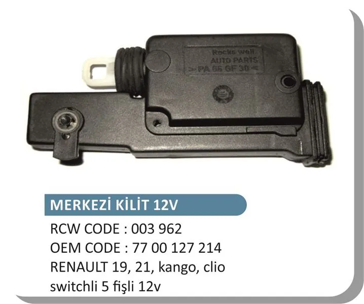 KAPI KİLİDİ VE PARÇALARI ROCKSWELL 003962
