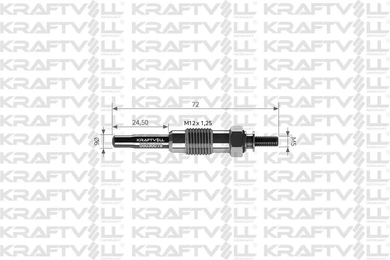 KIZDIRMA BUJİSİ KRAFTVOLL 05030019