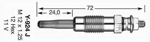 KIZDIRMA BUJİSİ NGK 7906