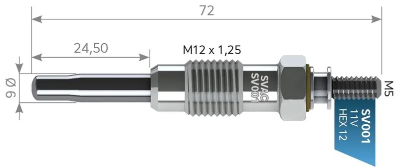 KIZDIRMA BUJİSİ SVAC SV001