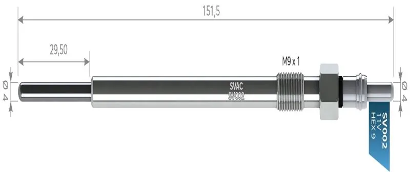 KIZDIRMA BUJİSİ SVAC SV002