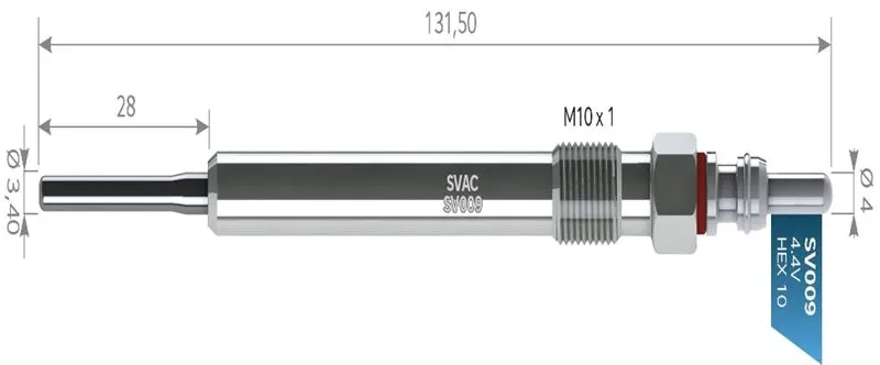 KIZDIRMA BUJİSİ SVAC SV009