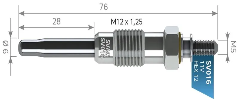 KIZDIRMA BUJİSİ SVAC SV016