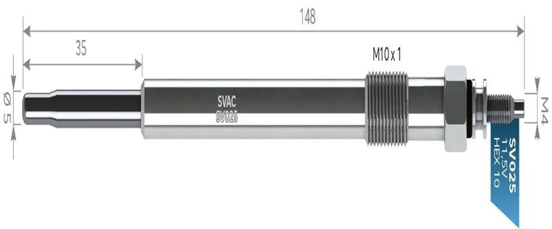 KIZDIRMA BUJİSİ SVAC SV025