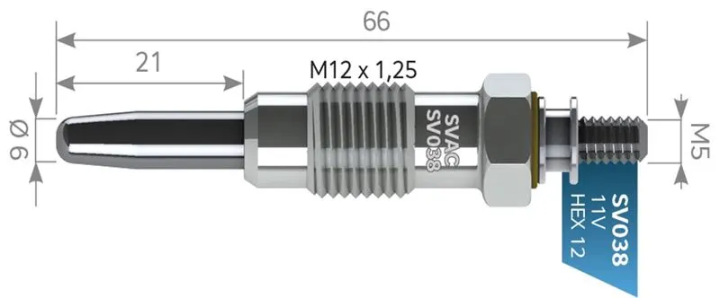 KIZDIRMA BUJİSİ SVAC SV038