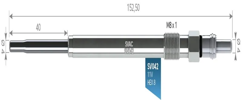 KIZDIRMA BUJİSİ SVAC SV042