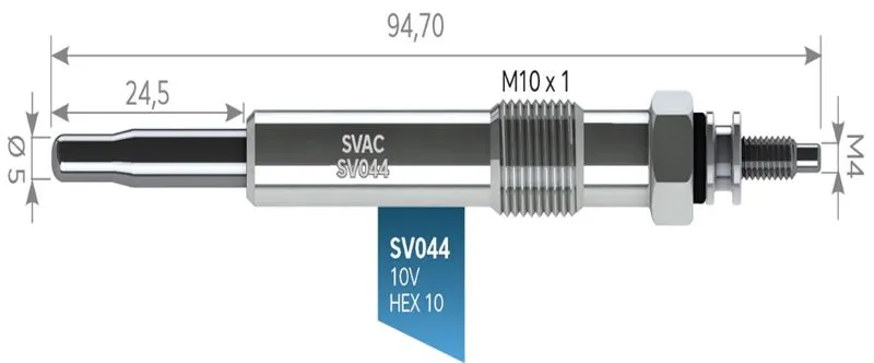 KIZDIRMA BUJİSİ SVAC SV044