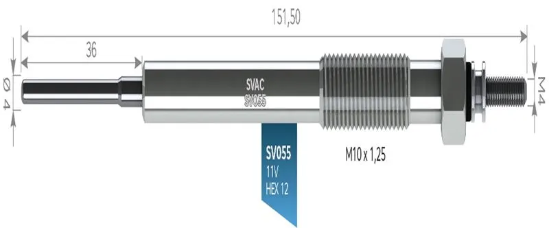 KIZDIRMA BUJİSİ SVAC SV055