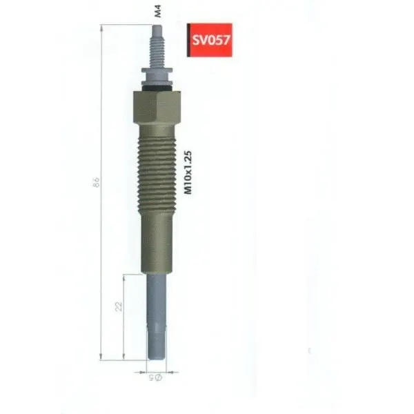 KIZDIRMA BUJİSİ SVAC SV057