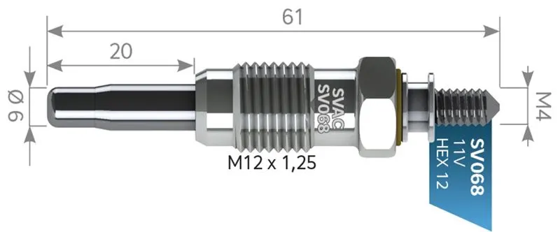KIZDIRMA BUJİSİ SVAC SV068