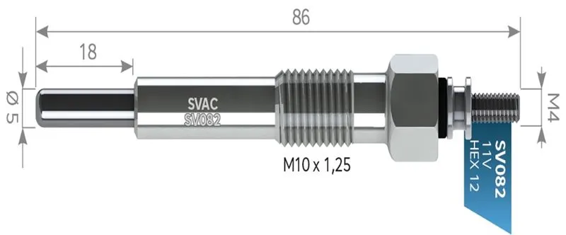 KIZDIRMA BUJİSİ SVAC SV082