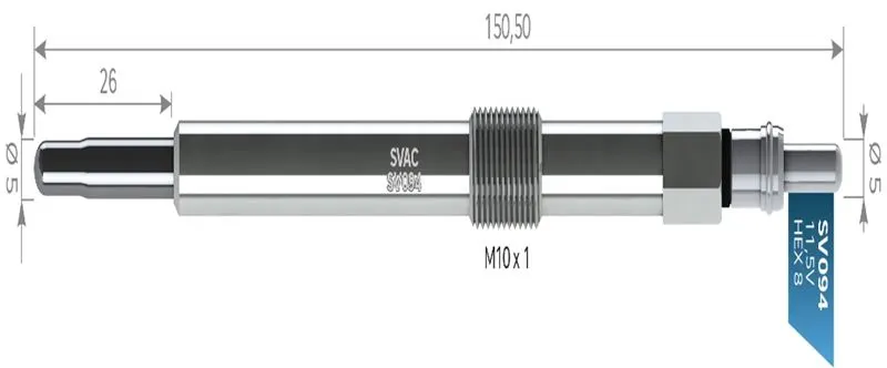 KIZDIRMA BUJİSİ SVAC SV094