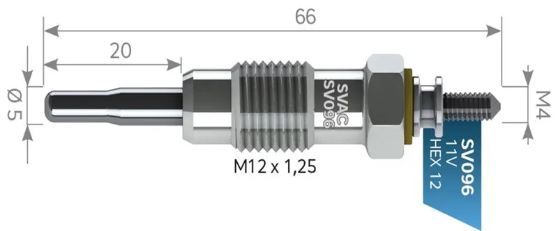 KIZDIRMA BUJİSİ SVAC SV096