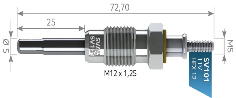 KIZDIRMA BUJİSİ SVAC SV101