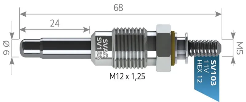 KIZDIRMA BUJİSİ SVAC SV103