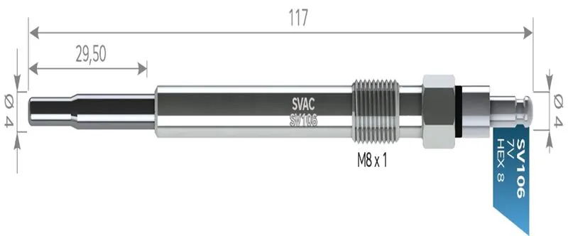 KIZDIRMA BUJİSİ SVAC SV106
