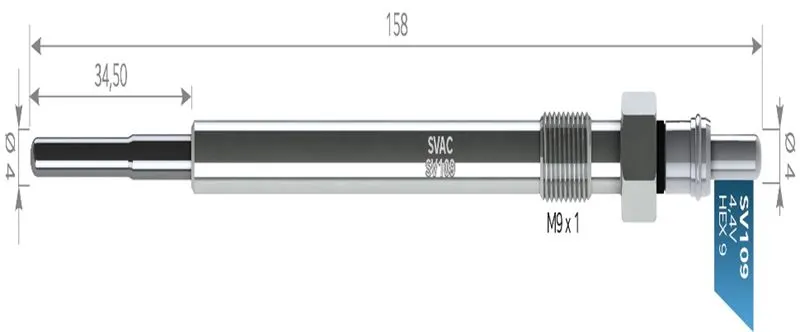KIZDIRMA BUJİSİ SVAC SV109