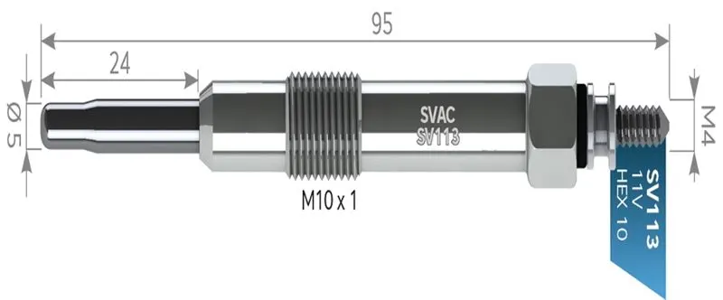 KIZDIRMA BUJİSİ SVAC SV113