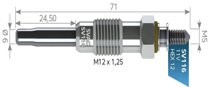 KIZDIRMA BUJİSİ SVAC SV116