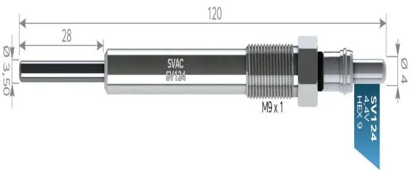 KIZDIRMA BUJİSİ SVAC SV124
