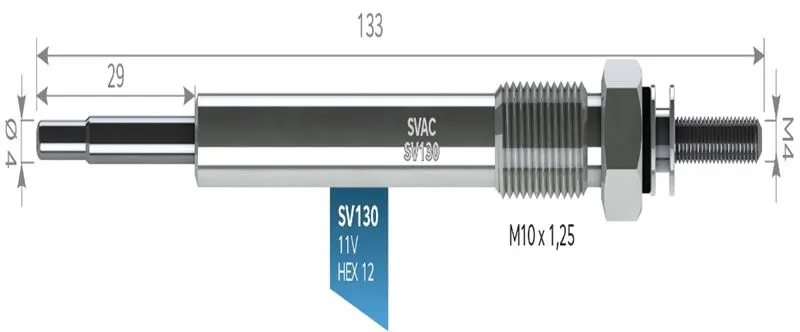 KIZDIRMA BUJİSİ SVAC SV130