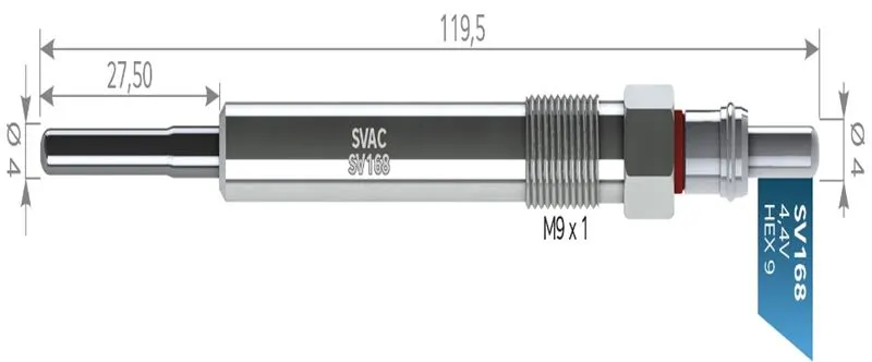 KIZDIRMA BUJİSİ SVAC SV168