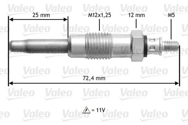 KIZDIRMA BUJİSİ VALEO 345100