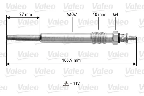 KIZDIRMA BUJİSİ VALEO 345103
