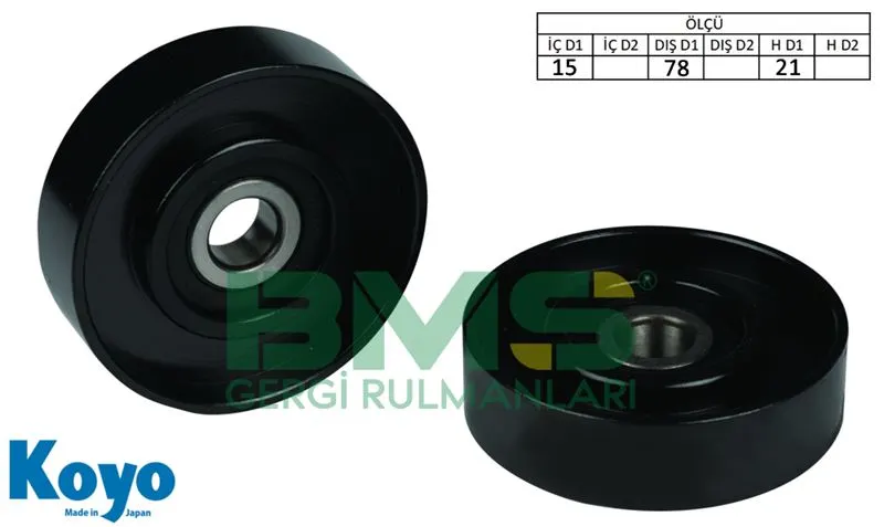 KLİMA GERGİ RULMAN BMS 101