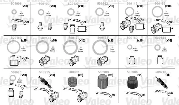 KLİMA ORİNGİ VALEO 509204