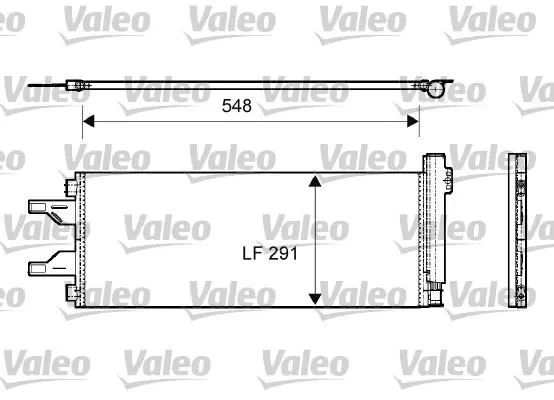 KLİMA RADYATÖRÜ VALEO 814069