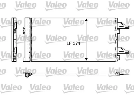 KLİMA RADYATÖRÜ VALEO 814085