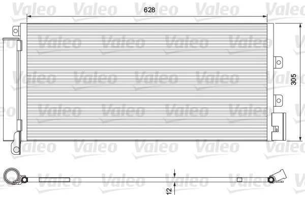 KLİMA RADYATÖRÜ VALEO 814385