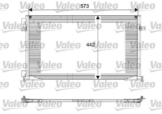 KLİMA RADYATÖRÜ VALEO 817644