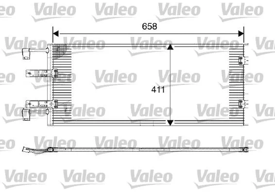 KLİMA RADYATÖRÜ VALEO 817645