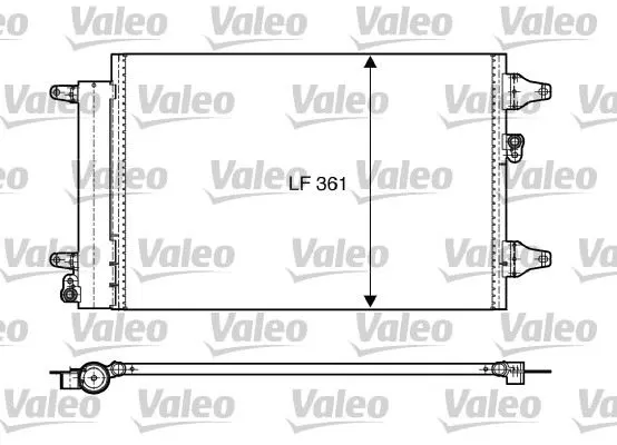 KLİMA RADYATÖRÜ VALEO 818004