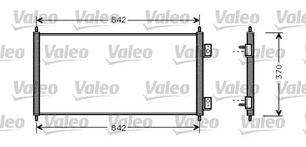 KLİMA RADYATÖRÜ VALEO 818050