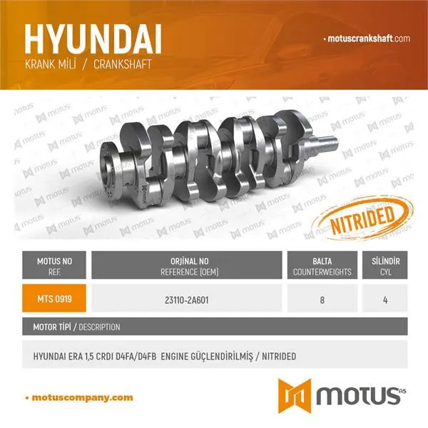 KRANK MİLİ MOTUS 919