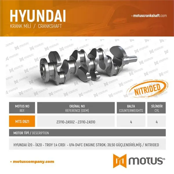 KRANK MİLİ MOTUS 921