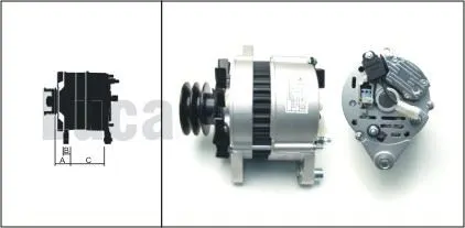 LUCAS - Ağır Vasıta ALTERNATÖR LUCAS 619 204 57