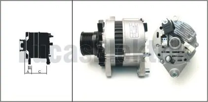 LUCAS - Ağır Vasıta ALTERNATÖR LUCAS 619 204 68