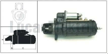 LUCAS - Ağır Vasıta MARŞ MOTORU LUCAS LES0209